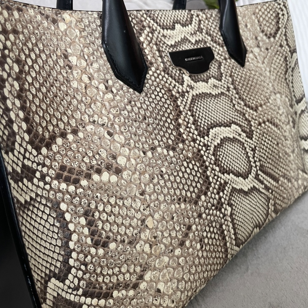 Balenciaga Python Padlock Tote - Picture 13 of 15